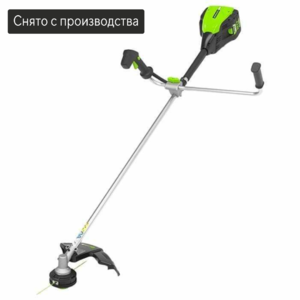 Триммер Greenworks GD80BCB 80V (40 см) аккумуляторный, без АКБ и ЗУ